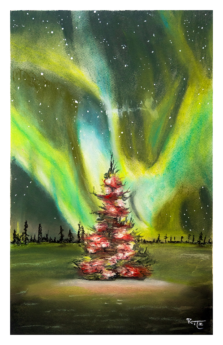 Aurora Christmas Tree