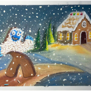 Gingerbread Yeti