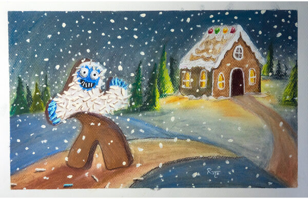 Gingerbread Yeti